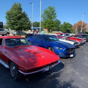 cars and coffee event pic