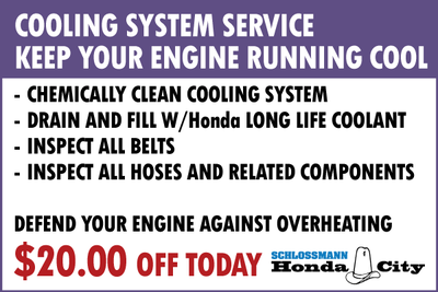 COOLING SYSTEM SERVICE